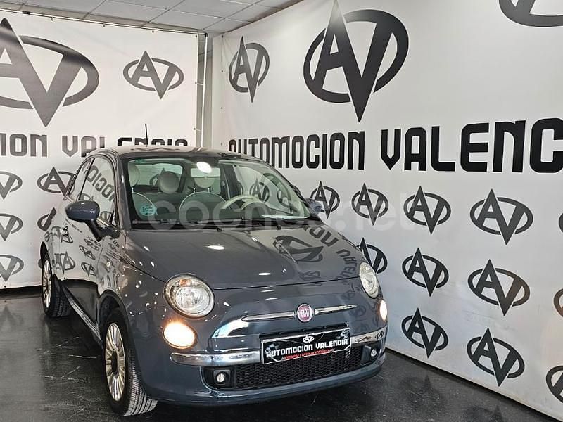 Usado Fiat 500 Lounge 69 HP (50 kW) 2014 Azul Sedan