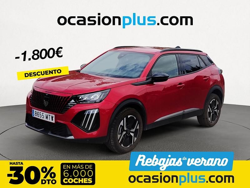 Rojo Usado 2024 Peugeot 2008 Allure SUV | 19.800 € (Precio justo) - Imagen 1/4