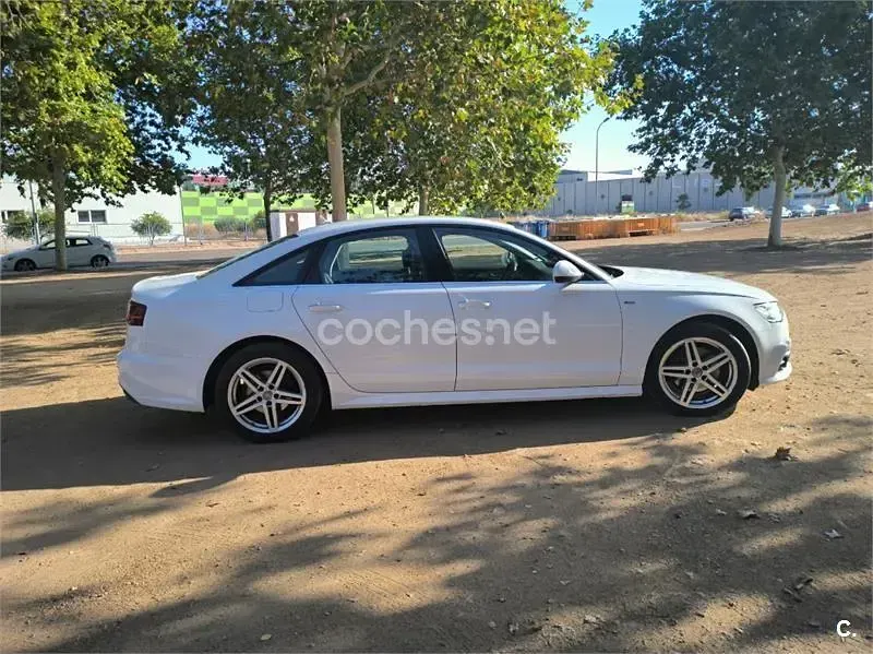 Usado Audi A6 Premium 190 CV (139 kW) 2016 Blanco Berlina