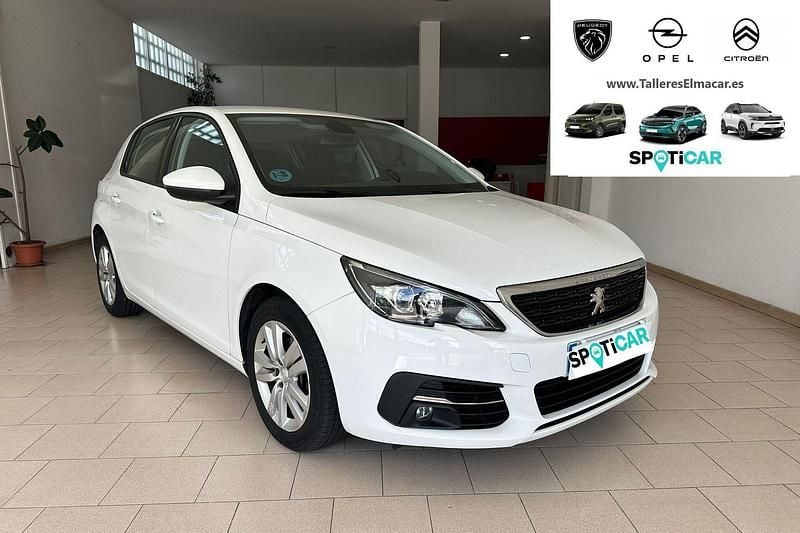 Blanco Usado 2021 Peugeot 308 Active Berlina | 12.900 € (Buen precio) - Imagen 1/4