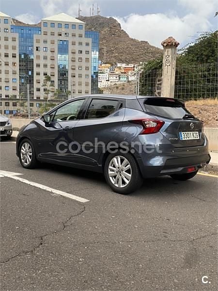 Usado Nissan Micra Visia 100 CV (73 kW) 2019 Gris / plata Utilitario