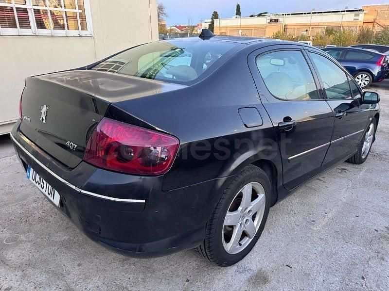 Usado Peugeot 407 136 CV (100 kW) 2004 Negro Berlina