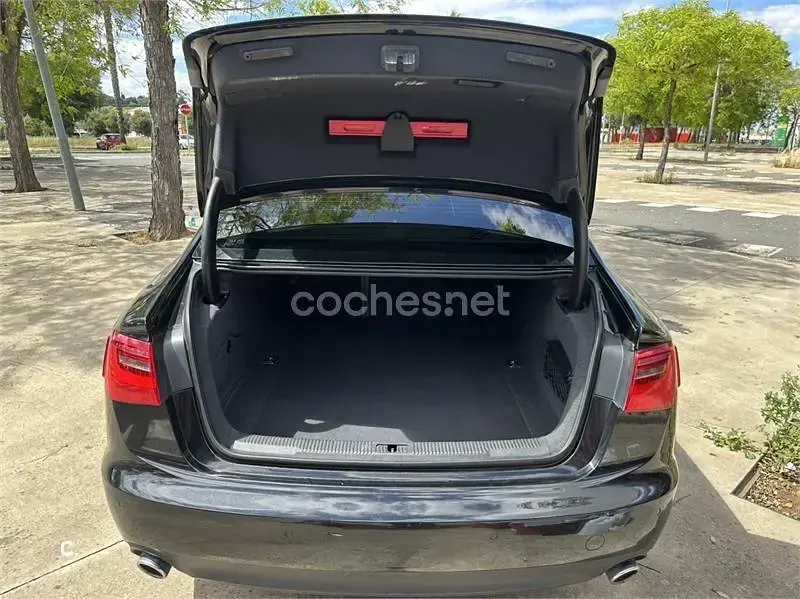 Usado Audi A6 204 CV (150 kW) 2011 Negro Berlina