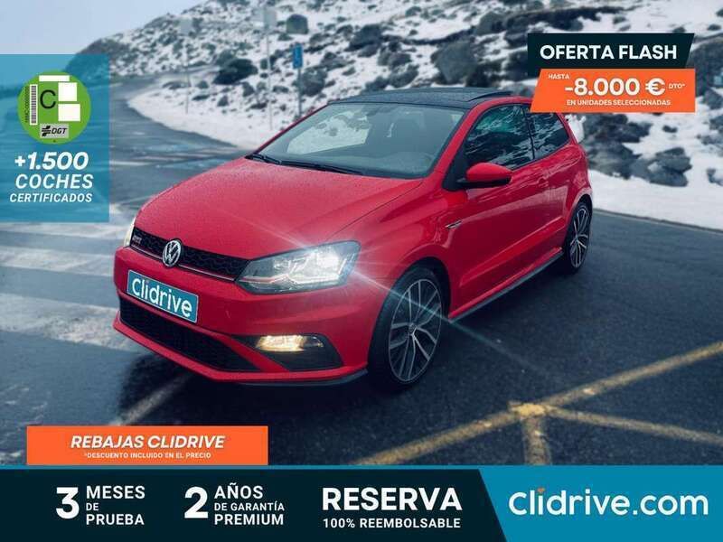 Rojo Usado 2015 VW Polo GTI Utilitario | 16.390 € (Un poco caro) - Imagen 1/3