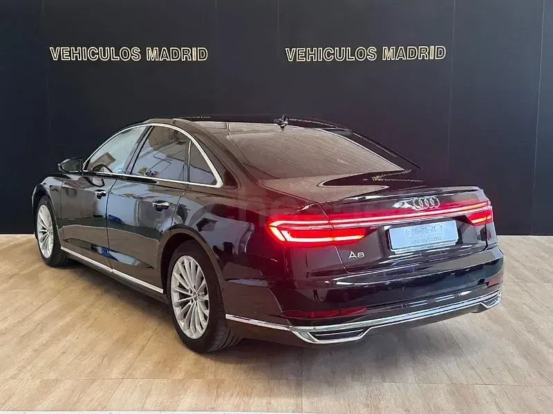 Usado Audi A8 286 CV (210 kW) 2018 Negro Berlina