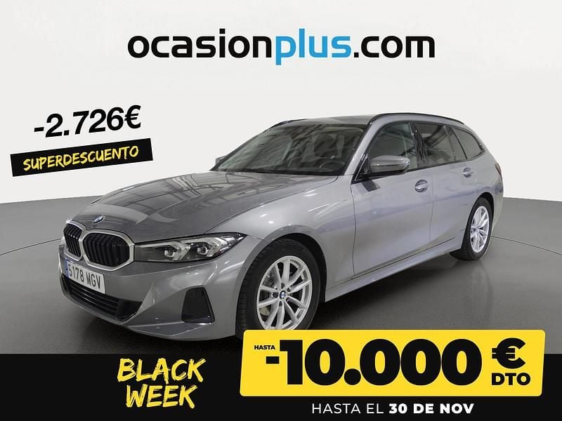 Gris Usado 2023 BMW 318 Familiar | 29.990 € (Precio justo) - Imagen 1/4