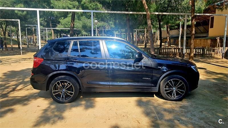 Usado BMW X3 190 CV (139 kW) 2017 Negro SUV