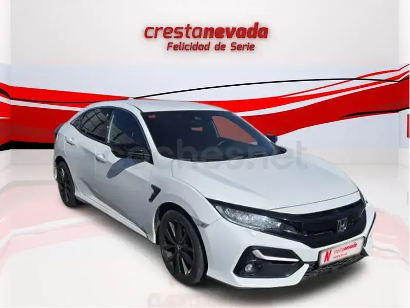 Usado Honda Civic Elegance 126 CV (92 kW) 2021 Blanco Berlina