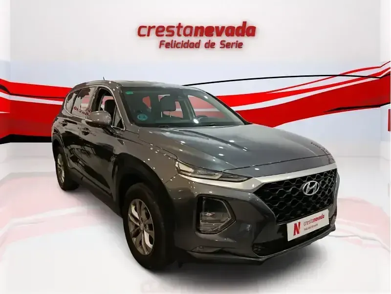 Usado Hyundai Santa Fe 150 CV (110 kW) 2019 Gris SUV