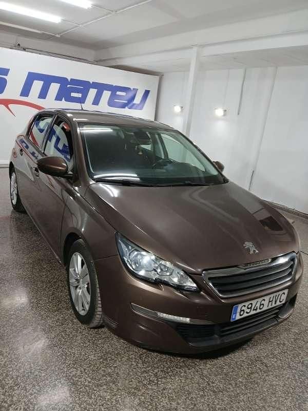 Usado Peugeot 308 Active 116 CV (85 kW) 2013 Marrón Utilitario