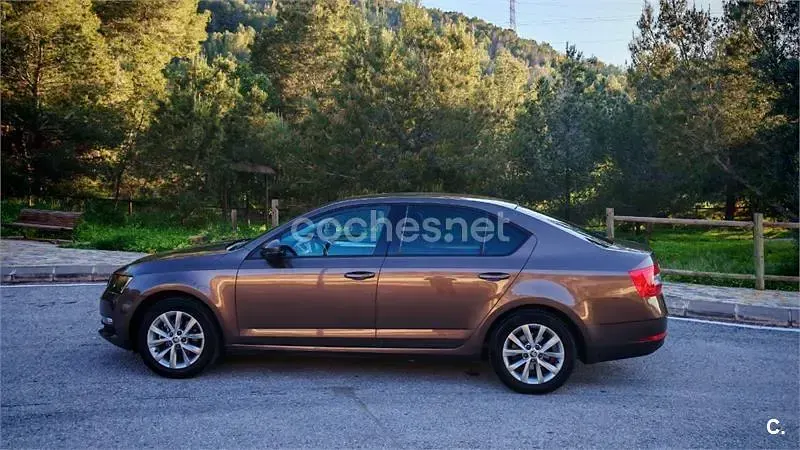 Usado Skoda Octavia Ambition 110 CV (80 kW) 2018 Marrón Berlina