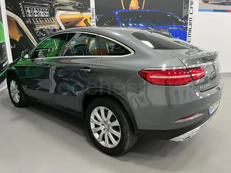 Usado Mercedes GLE350 258 CV (189 kW) 2017 Gris / plata Coupe