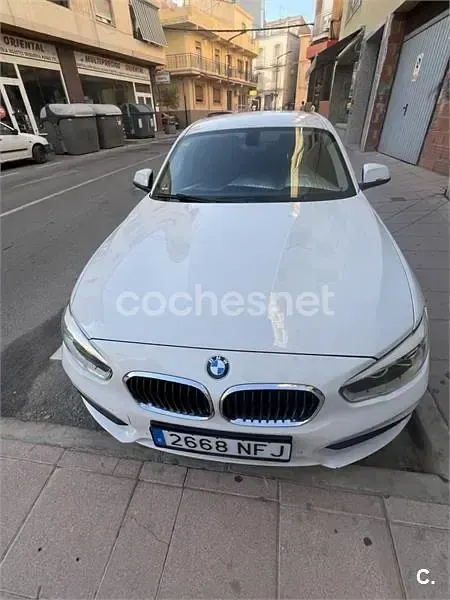 Usado BMW 116 116 CV (85 kW) 2015 Blanco Utilitario