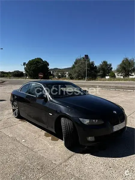 Usado BMW 320 Cabriolet 170 CV (125 kW) 2008 Negro Descapotable