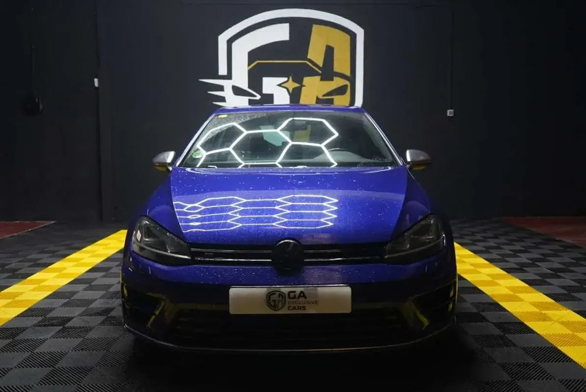 Usado VW Golf VII R 300 CV (220 kW) 2015 Azul Utilitario
