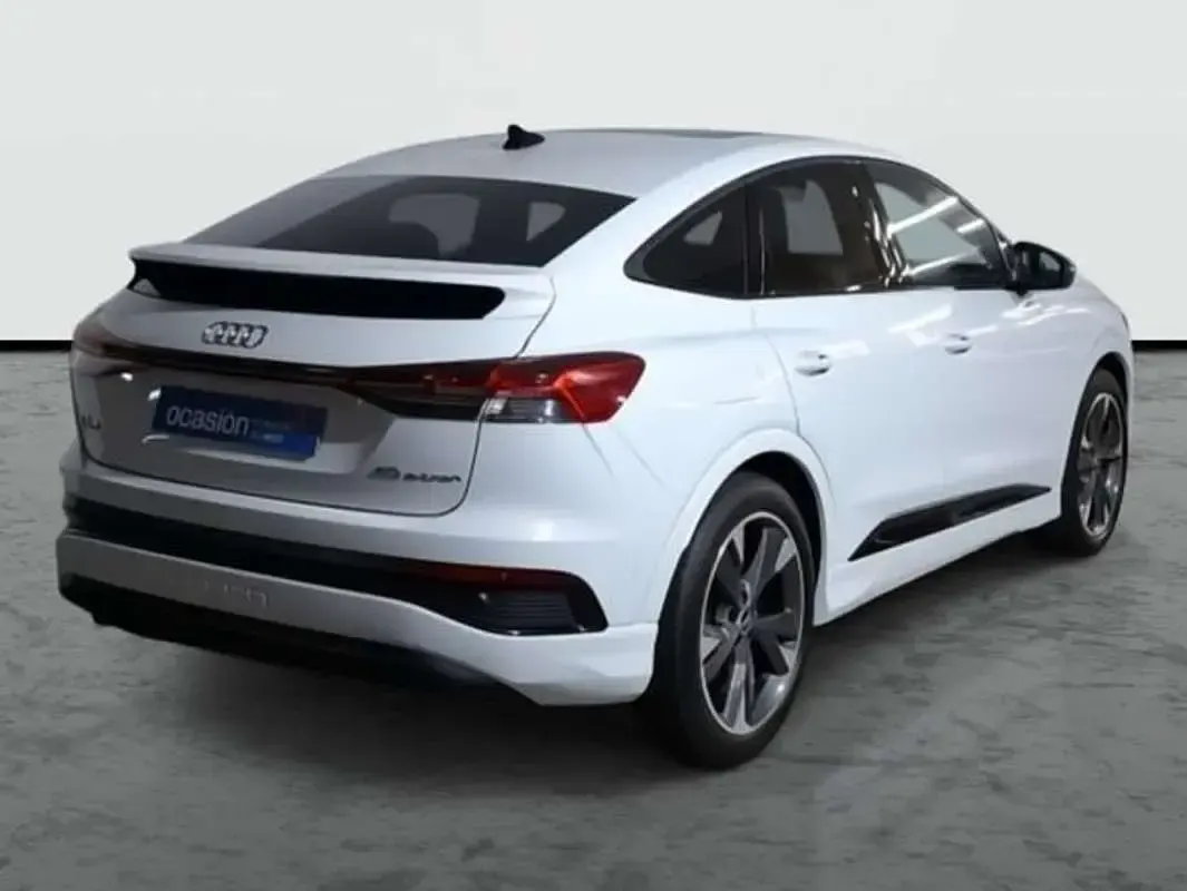 Usado Audi Q4 Sportback e-tron S-Line 150 kW (204 CV) 2022 Blanco SUV