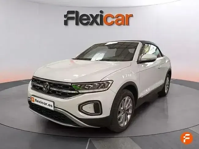 Usado VW T-Roc Cabriolet Style 110 CV (80 kW) 2022 Blanco Descapotable