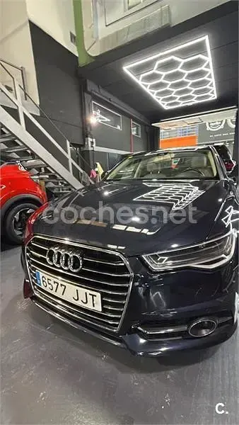 Usado Audi A6 S-Line 333 CV (244 kW) 2016 Negro Berlina