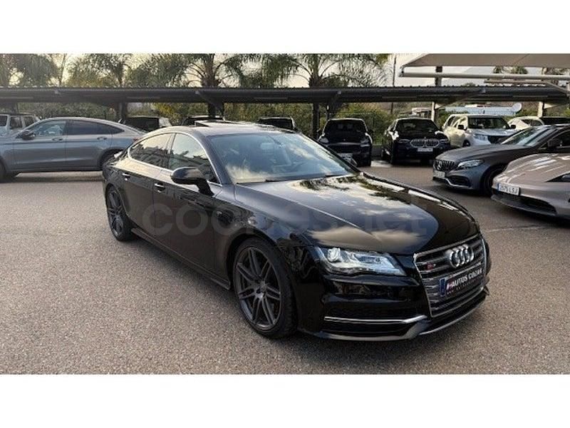 Negro Usado 2013 Audi A7 Sportback Exclusive Utilitario | 33.900 € - Imagen 1/4