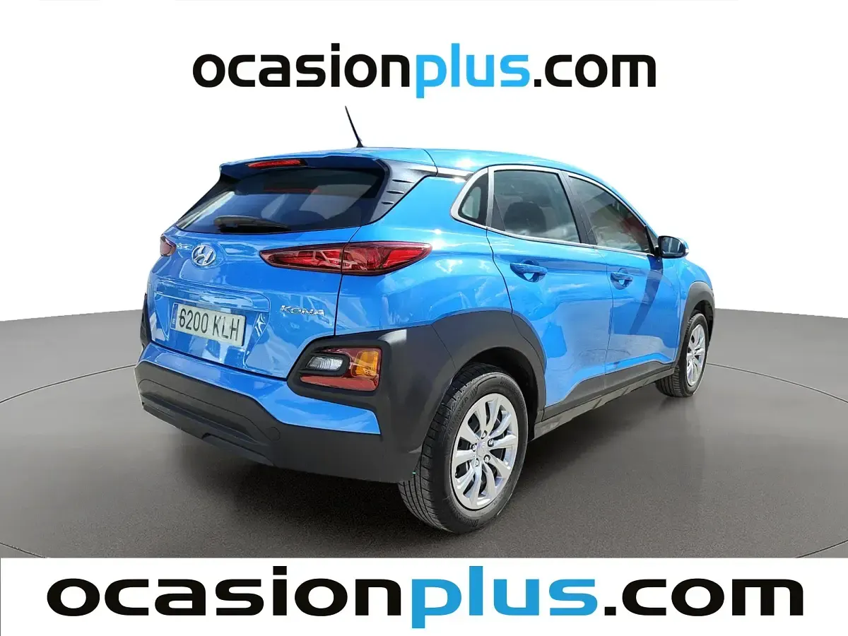 Usado Hyundai Kona 120 CV (88 kW) 2018 Azul SUV