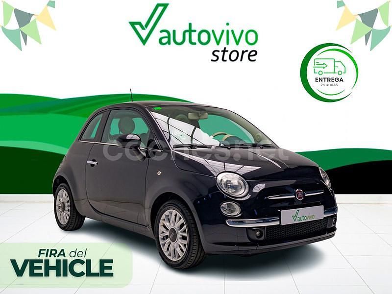 Negro Usado 2019 Fiat 500C Lounge Descapotable | 10.500 € (Buen precio) - Imagen 1/4