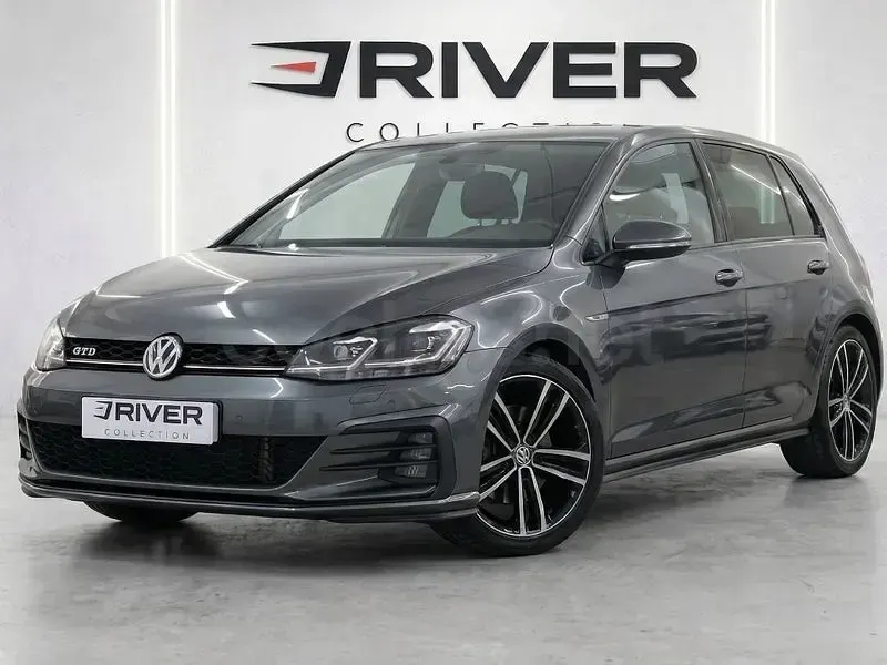 Usado VW Golf VII GTD 184 CV (135 kW) 2019 Gris / plata Berlina