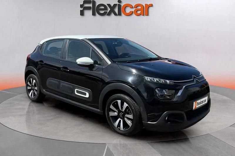 Negro Usado 2022 Citroën C3 Feel Utilitario | 10.990 € (Precio justo) - Imagen 1/4