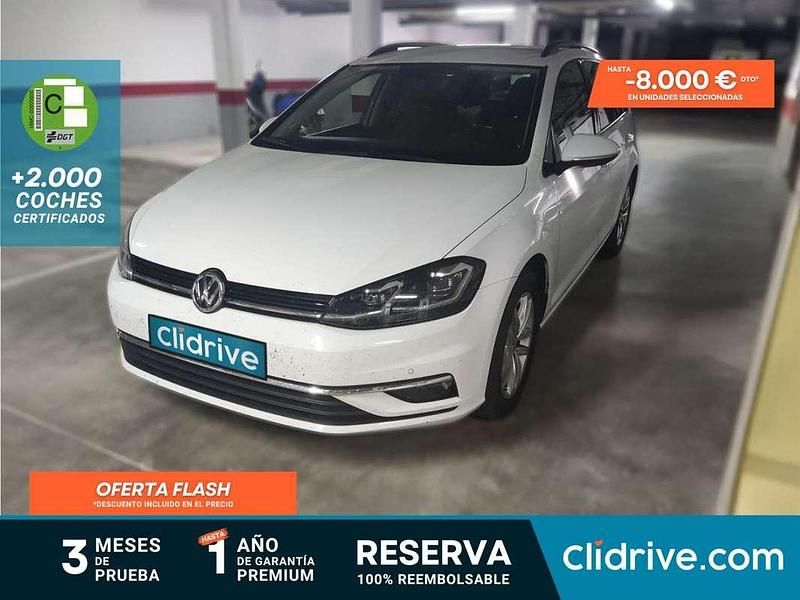 Blanco Usado 2019 VW Golf VII Advance Familiar | 12.990 € (Precio justo) - Imagen 1/3