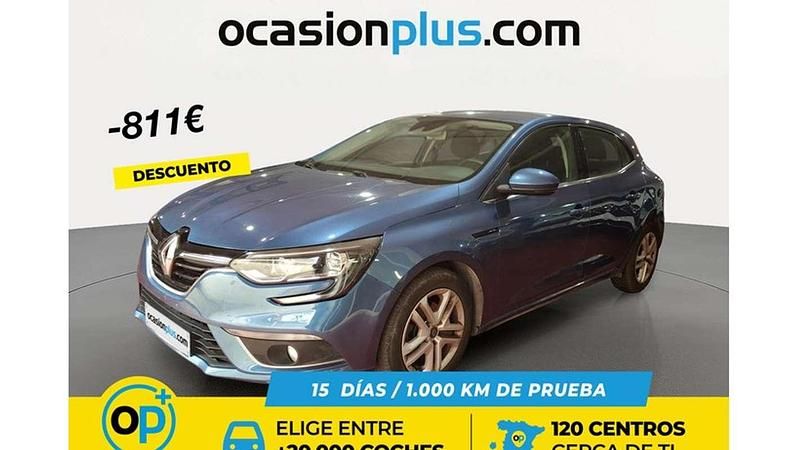 Usado Renault Mégane IV Intens 110 CV (80 kW) 2016 Azul Utilitario