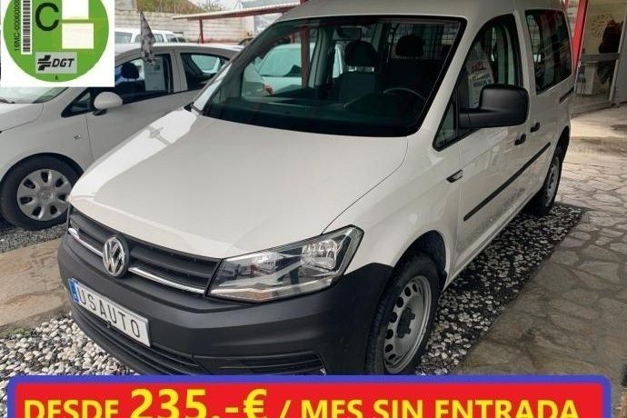 Blanco Usado 2016 VW Caddy Monovolumen | 14.900 € (Precio justo) - Imagen 1/4