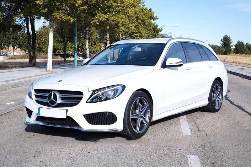Usado Mercedes C220 170 CV (125 kW) 2016 Blanco Familiar