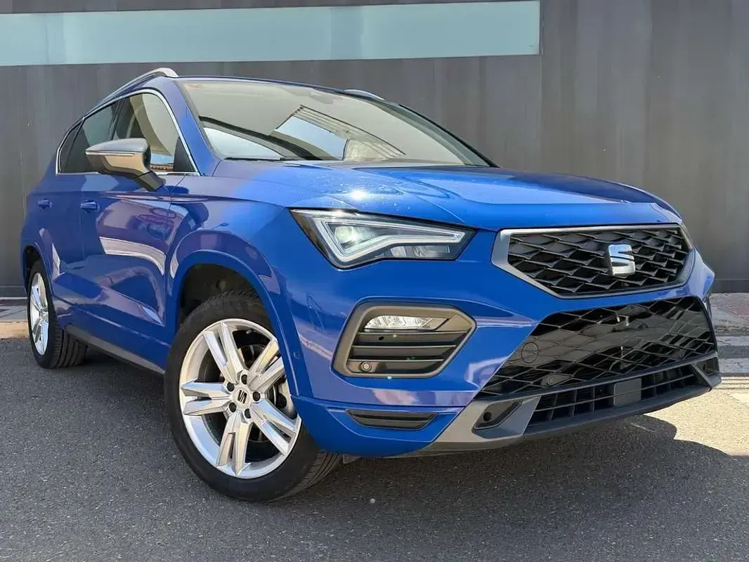 Usado Seat Ateca FR 150 CV (110 kW) 2021 Azul SUV