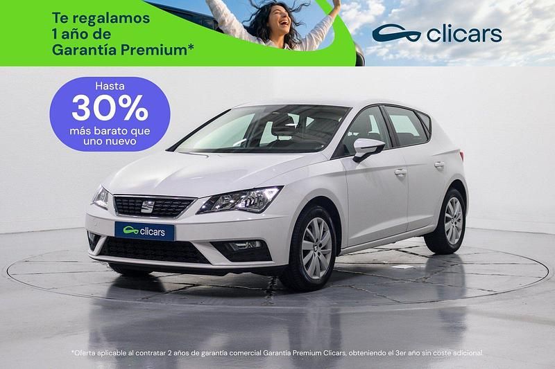 Usado Seat Leon Reference 116 CV (85 kW) 2017 Blanco Berlina
