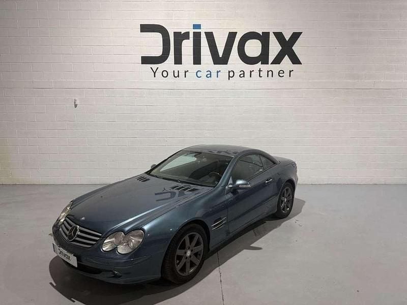 Usado Mercedes SL350 200 CV (147 kW) 2002 Verde Descapotable