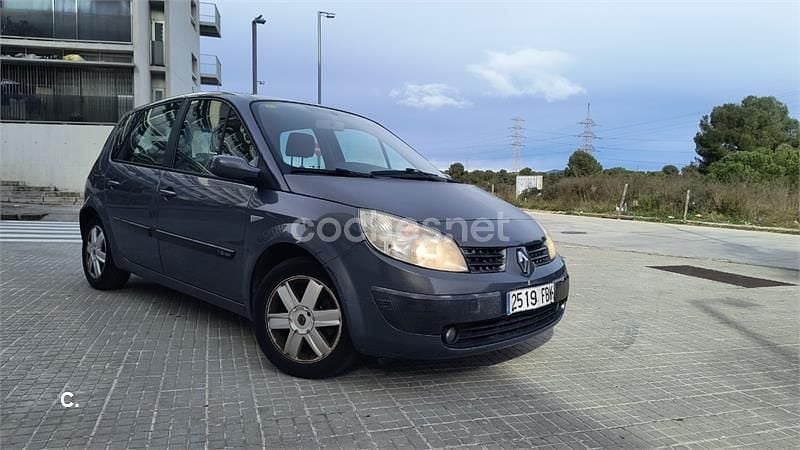 Azul Usado 2007 Renault Scénic II Dynamique Monovolumen | 2850 € (Buen precio) - Imagen 1/4