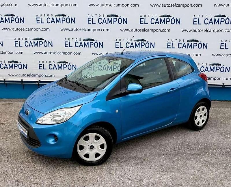 Usado Ford Ka S 69 CV (50 kW) 2014 Azul Utilitario