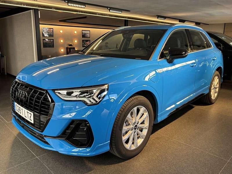 Azul Usado 2021 Audi Q3 S-Line SUV | 36.499 € (Caro) - Imagen 1/4