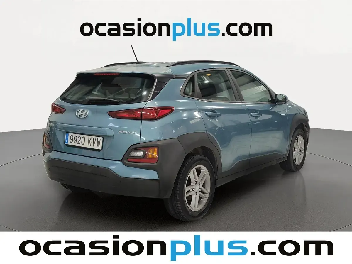 Usado Hyundai Kona 120 CV (88 kW) 2019 Azul SUV