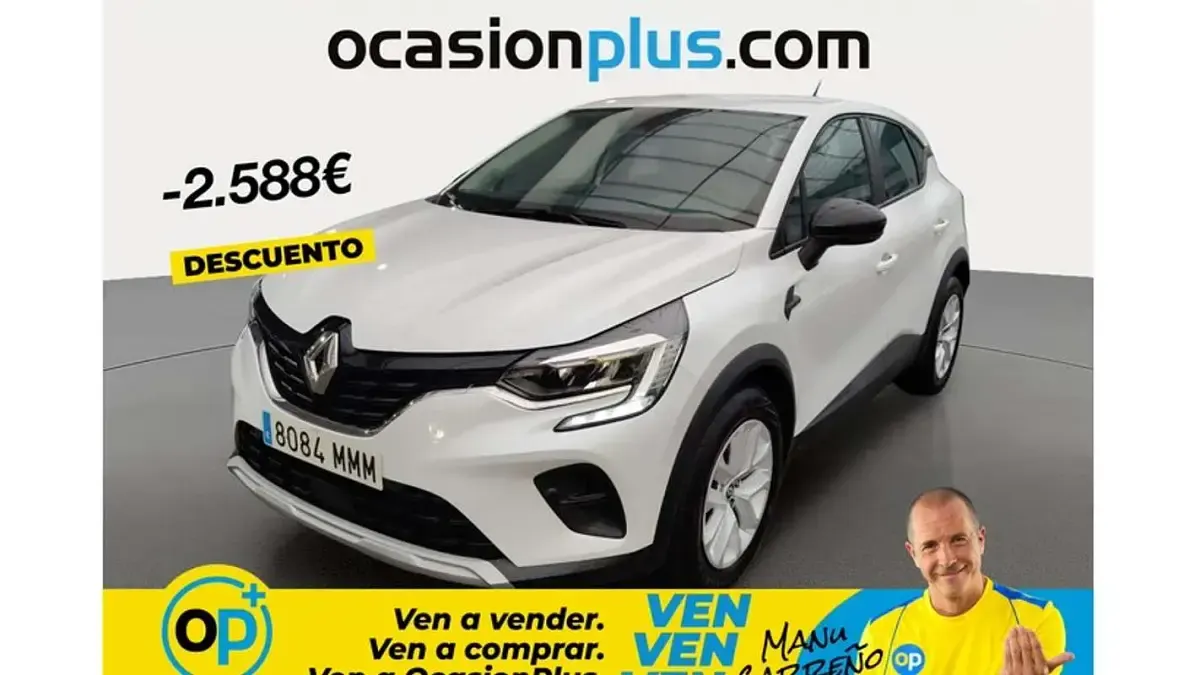 Begagnad Renault Captur Evolution 101 HK (74 kW) 2023 Vit SUV