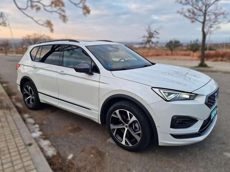 Usado Seat Tarraco FR 245 CV (180 kW) 2021 Blanco SUV