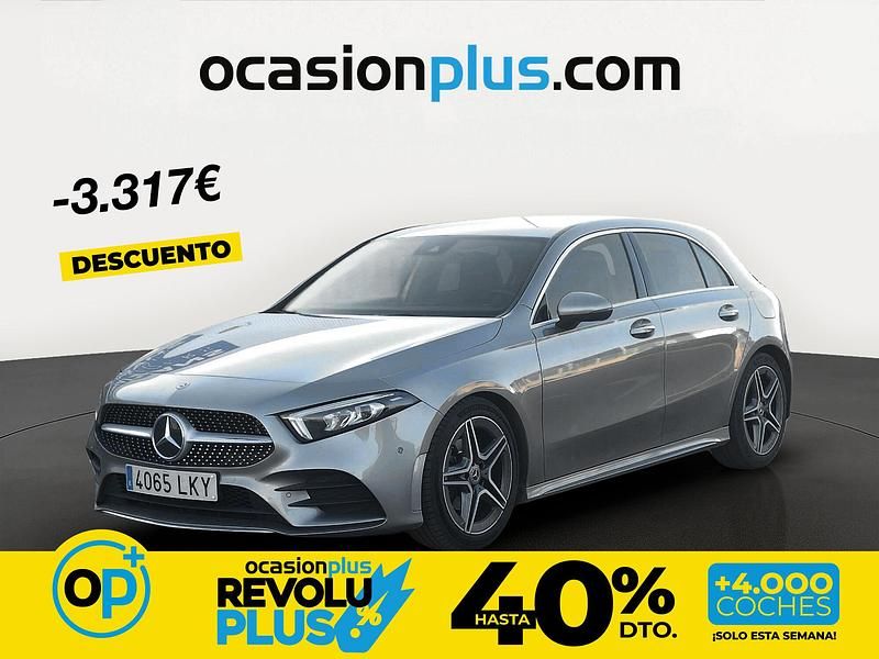Usado Mercedes A180 116 CV (85 kW) 2020 Gris Berlina