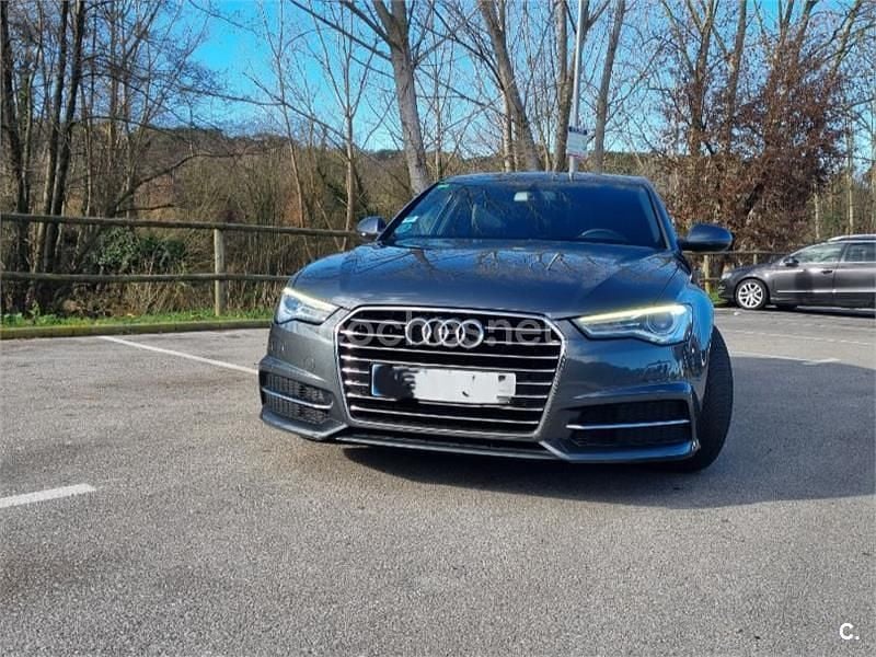 Usado Audi A6 Advanced 190 CV (139 kW) 2015 Gris / plata Berlina