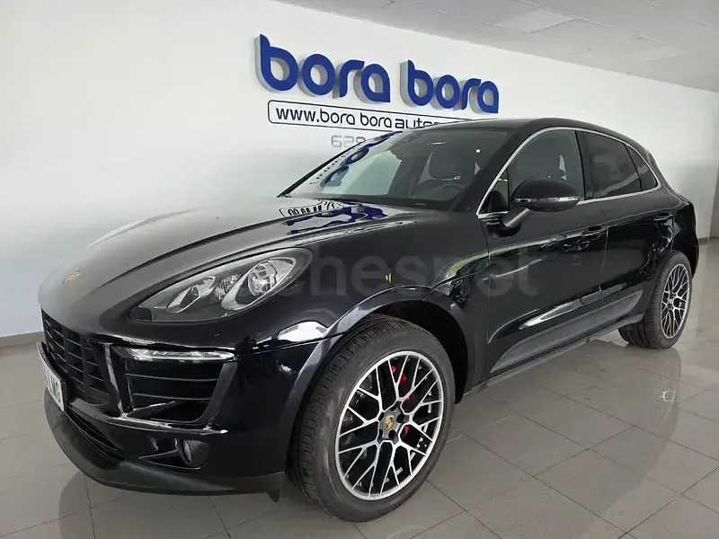 Käytetty Porsche Macan S 340 HP (250 kW) 2016 Musta Katumaasturi