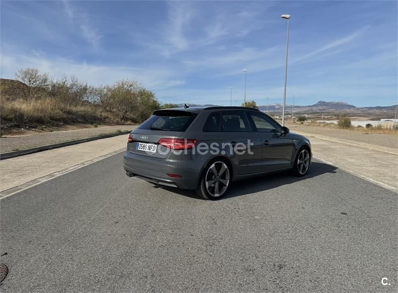 Brugt Audi A3 Black Edition 150 HK (110 kW) 2019 Grå Sedan