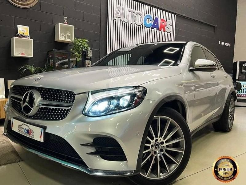 Usado Mercedes GLC220 170 CV (125 kW) 2017 Gris / plata SUV