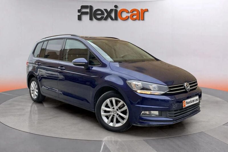 Azul Usado 2017 VW Touran Advance Monovolumen | 16.490 € (Buen precio) - Imagen 1/4