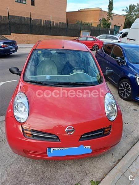 Rojo Usado 2005 Nissan Micra Berlina | 1900 € (Buen precio) - Imagen 1/4
