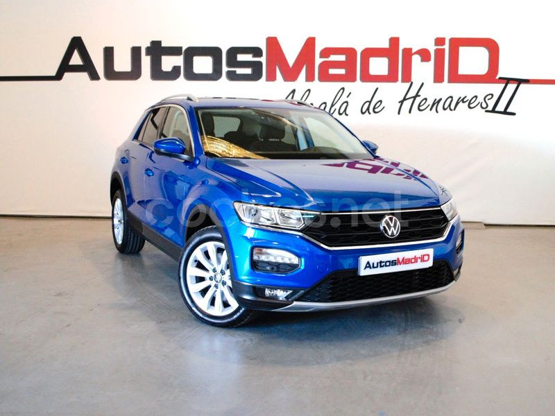 Azul Usado 2021 VW T-Roc R-line SUV | 24.490 € (Precio justo) - Imagen 1/3