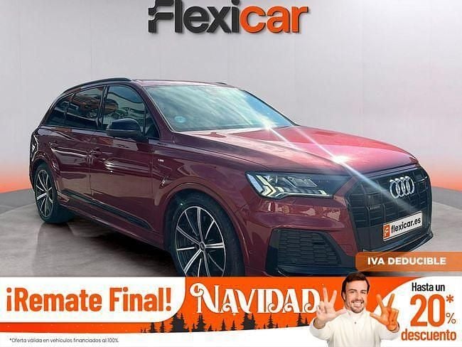 Rojo Usado 2021 Audi Q7 SUV | 52.490 € (Precio justo) - Imagen 1/4