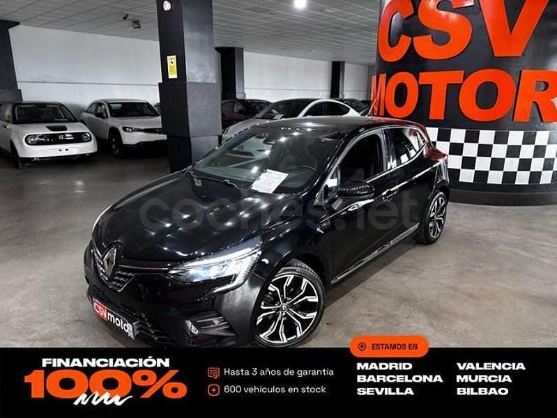 Usado Renault Clio V RS Line 90 CV (66 kW) 2021 Negro Berlina